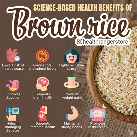 brown rice benefits for women.